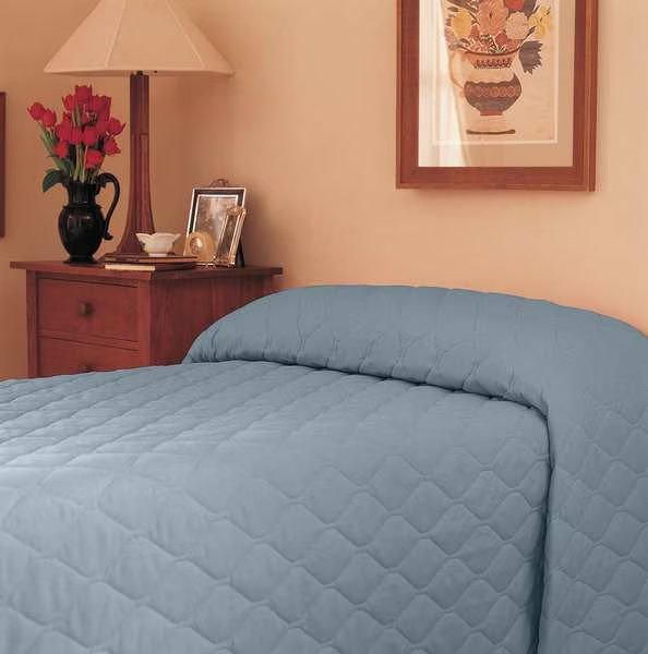 Bedspread, Full, Slate, Martex, Mfr#: Mainspread