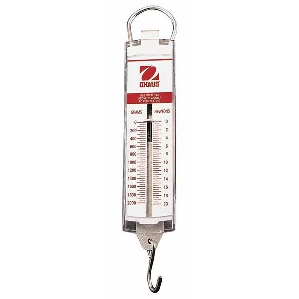 Mechanical Spring Scale 5000g/50 N Capacity, Ohaus, Mfr#: 8008-MN
