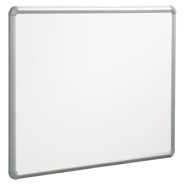 48"x96" Magnetic Steel Whiteboard, Gloss, Mooreco, Mfr#: 219PH