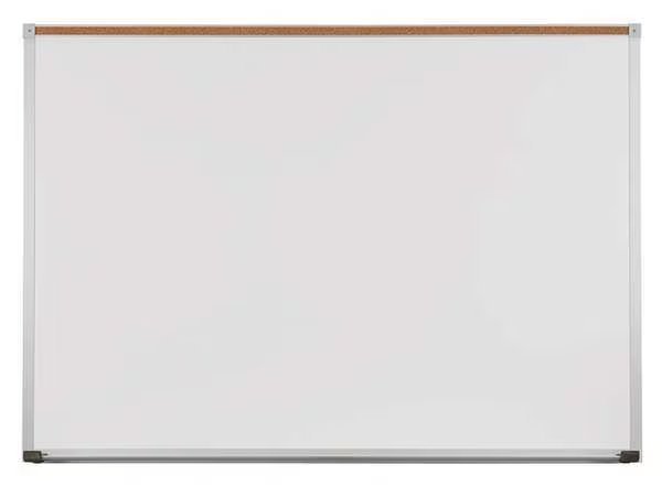 24"x36" Magnetic Porcelain Whiteboard, Gloss, Mooreco, Mfr#: E2H2AB