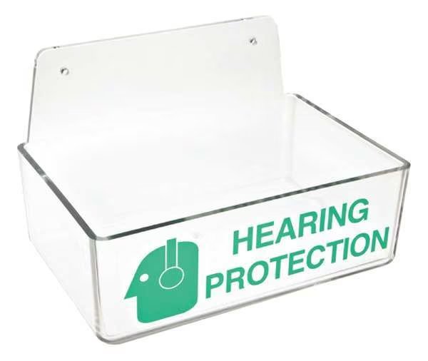 Ear Plug Dispenser, Univ, Wall Mnt, Brady, Mfr#: 2019
