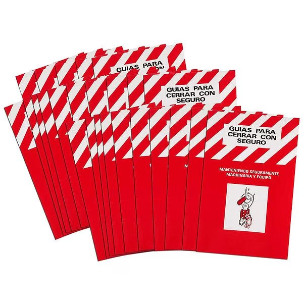 Lockout Training Materials, Spanish, PK25, Brady, Mfr#: 2112SP