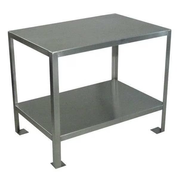 Fixed Work Table, SS, 24" W, 18" D, Jamco, Mfr#: XW124