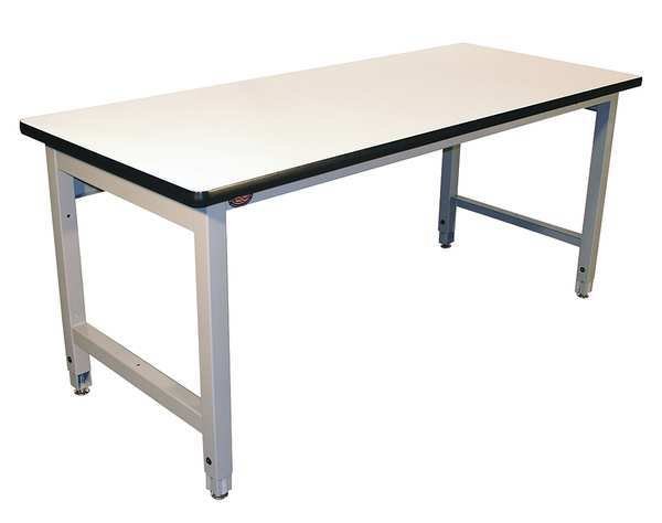 Bolted Workbenches, ESD Laminate, 60" W, 30" to 36" Height, 5000 lb., Straight, Pro-Line, Mfr#: HD6036C/A31HDLE-6