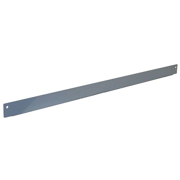 Bin Rail, 60 W x 1-1/2 D x 2-5/8 H, Blue, Pro-Line, Mfr#: BH60-L14
