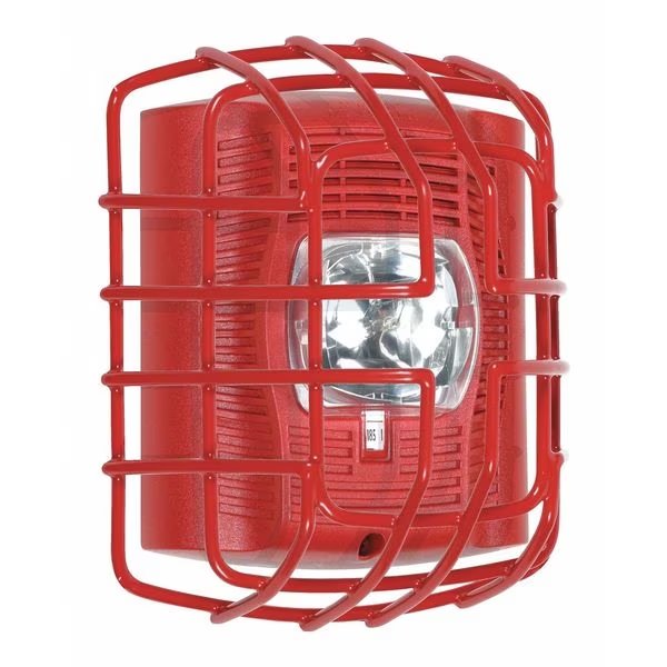 9-ga wire cage protects horn/strobe/spkr, Safety Technology International, Mfr#: STI-9705-R