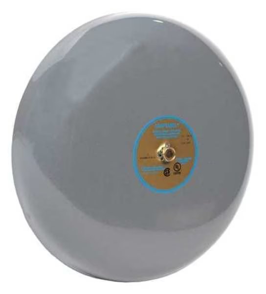 Bell, 12VDC, 0.125A, Gray, Edwards Signaling, Mfr#: 435-6E1