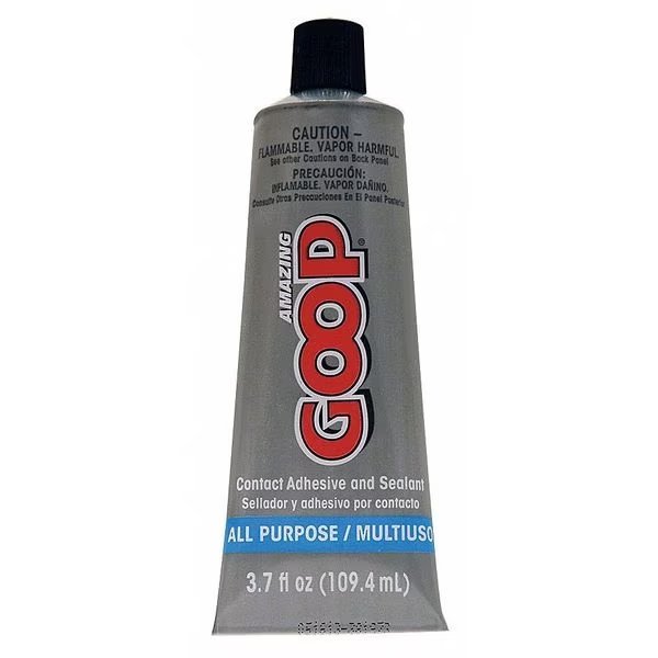 Adhesive, Amazing Goop Series, Clear, 3.7 oz, Tube, Eclectic Products, Mfr#: 140211