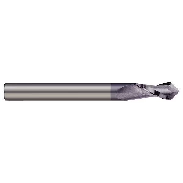 Carb End Mill, 1/4 In, 4FL, CC, Uncoated, Micro 100, Mfr#: DM-250-490
