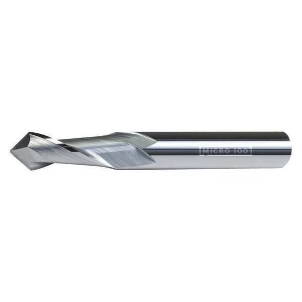 Carb End Mill, 5/16 In, 2FL, CC, AlTiN Coat, Micro 100, Mfr#: DM-312-290X