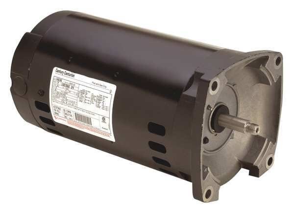 Pool Pump Motor, 3-Phase, 3 HP, 56Y Frame, 3,450 Nameplate RPM, Century, Mfr#: H755