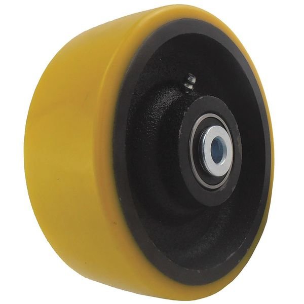Caster Wheel, Polyurethane, 6 in., 2000 lb., EnjoyTool Select, Mfr#: 16V293
