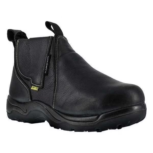 Size 13 Men's Chelsea Boot Steel Chelsea Boot, Black, Florsheim, Mfr#: FE690