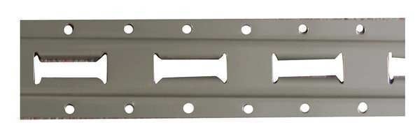 Vertical E-Track, Painted Gray Finish, Ancra, Mfr#: 40838106000-GRA