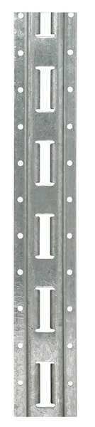 Vertical E-Track, Galvanized Finish, Ancra, Mfr#: 40838116000-GRA