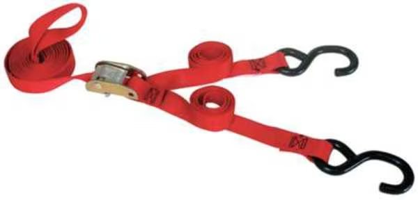 Tie-Down Strap, Cam Buckle, 5-1/2ft x 1In, Ancra, Mfr#: 41048-10-GRA