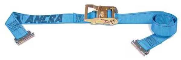 Logistic Ratchet Strap, 20ft x 2In, 1000lb, Ancra, Mfr#: 48672-15-GRA