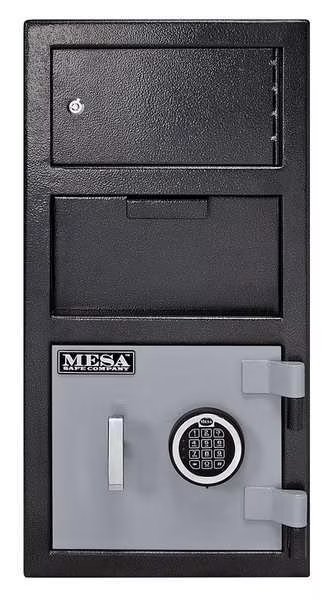 Depository Safe, with Electronic 104 lb, 1.5 cu ft, Steel, Mesa Safe Co, Mfr#: MFL2014EK