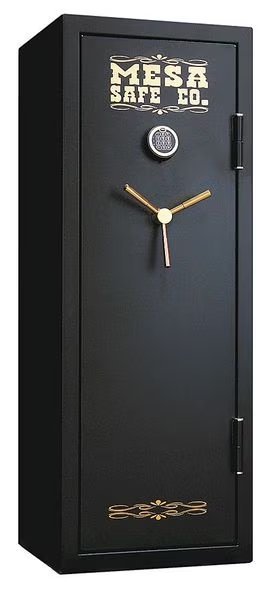 Rifle & Gun Safe, Electronic Lock, 551 lbs, 7.6 cu ft, 60 minute Fire Rating, Mesa Safe Co, Mfr#: MBF5922E