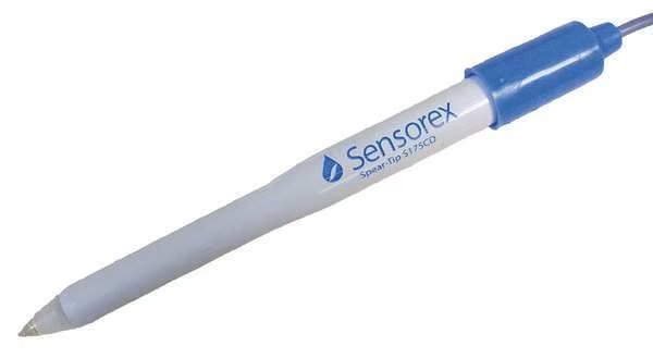 Spear Tip Combination pH Electrode BNC Connecter, Sensorex, Mfr#: S175CD/BNC