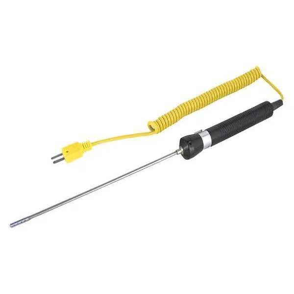 Air/Gas Thermocouple Probe, Type K, -58 to 1652°F (-50 to 900°C), Reed Instruments, Mfr#: R2940