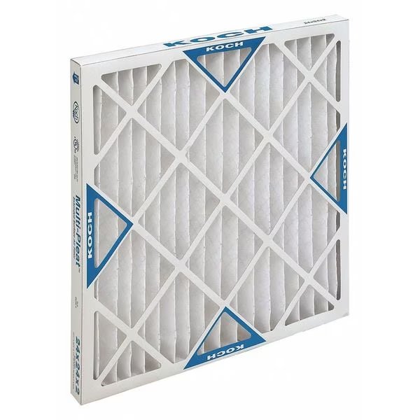 24x24x2 Standard Capacity Pleated Filter, MERV 8, Koch Filter, Mfr#: 102-700-022