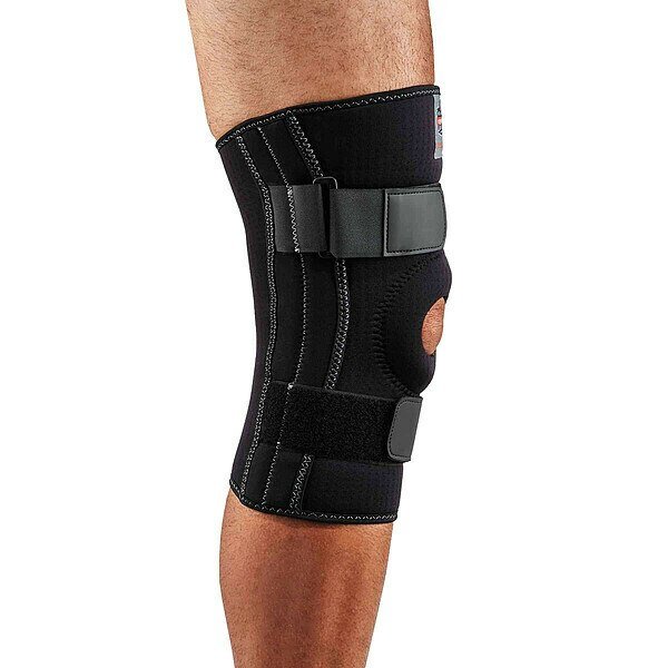 Knee Sleeve, L, 16"Cir Max, Black, Proflex By Ergodyne, Mfr#: 620