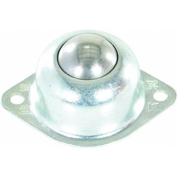Zinc Plated Ball Transfer Strip, 25x2", Vestil, Mfr#: BALL-1F