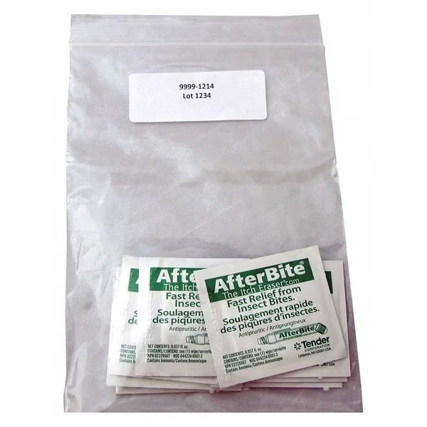 Itch Relief, Pouch, 0.350 oz., PK10, After Bite, Mfr#: 9999-1214