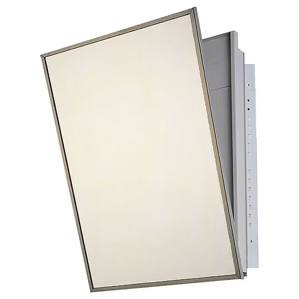 18" x 24" Accessible Recessed Mounted SS Framed Medicine Cabinet, Ketcham, Mfr#: 174-HC