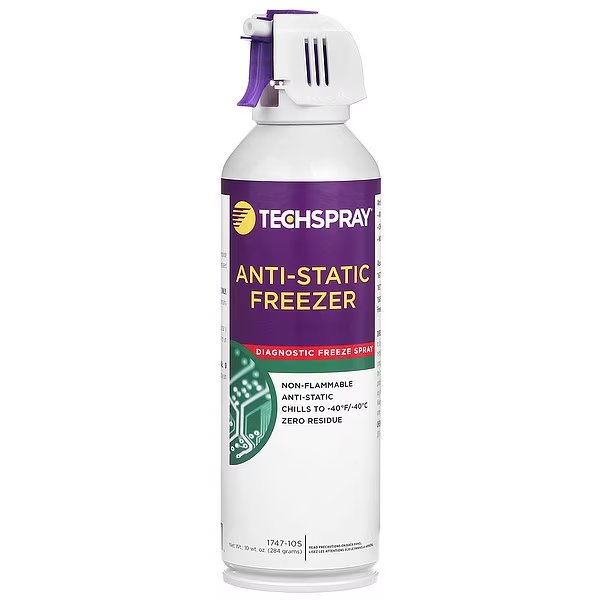 Anti-Static Freeze Spray, Techspray, Mfr#: 1747-10S