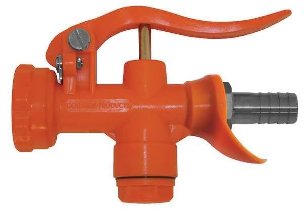 Pistol Grip Water Nozzle, 3/4" Female, 100 psi, 12 gpm, Safety Orange, Sani-Lav, Mfr#: N3