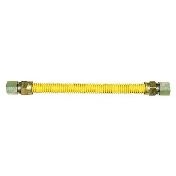 Gas Connector, 3/4 x48 In L, 106,000 BTU, Dormont, Mfr#: 30C-4242-48