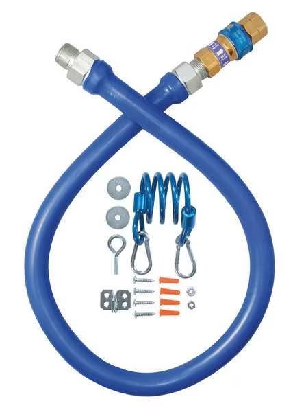 Gas Safety Kit, 1 x48 In L, 334,000 BTU, Dormont, Mfr#: 16100BPQR48