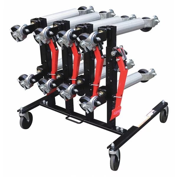 Car Dolly Rack, Holds 4, Sunex, Mfr#: 7709