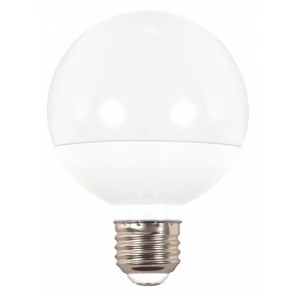 6W G25 Globe LED 2700K Medium 120V, Satco, Mfr#: S9200
