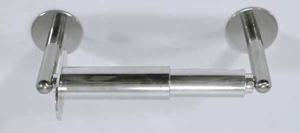 ADA Toilet Paper Holder, Double Post, SS, Wingits, Mfr#: WMETPHPS