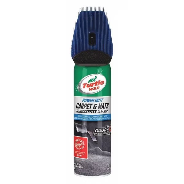 Automotive Carpet Cleaner, Aerosol, 18 Oz., Turtle Wax, Mfr#: T244R1