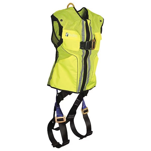 Full Body Harness, L/XL, Polyester, Falltech, Mfr#: 7015LXL