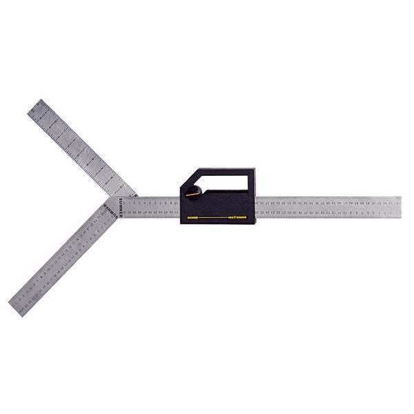 Mul T Square, SS, 29 x 9, 45 & 90 Deg, Sumner, Mfr#: 790030