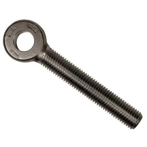 Rod End, Stainless Steel, Plain, 1/4"-20 Thrd Sz, 3 1/2 in Thrd Lg, 3-1/2 in Overall Lg, Ken Forging, Mfr#: 1A-SSMACH