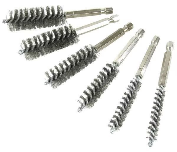 Twisted Wire SS Bore Brush Set, Ipa, Mfr#: 8080
