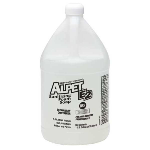 1 gal. Clear, Plastic Secondary Gallon, Best Sanitizers, Mfr#: SO20000