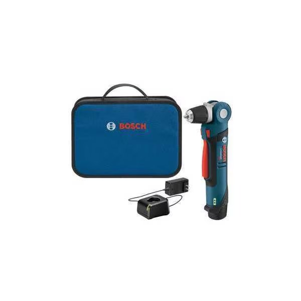 3/8 in, 12V DC Cordless Drill, Battery Included, Bosch, Mfr#: PS11-102