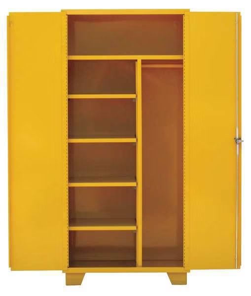 Cabinet, Spill Response, 78x49x27, 5 Shelf, Jamco, Mfr#: ML248YP