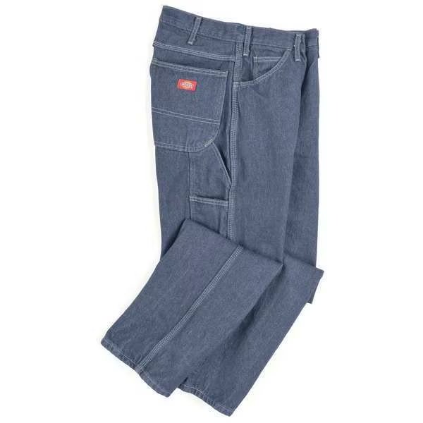 Carpenter Jeans, Cotton, 14oz, Indigo, 32x32, Dickies, Mfr#: LU20RB 32 32