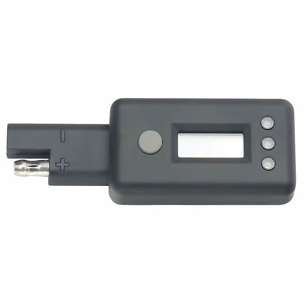 Voltage Meter, LCD, No AC Cord, Plastic, Battery Tender, Mfr#: 081-0157