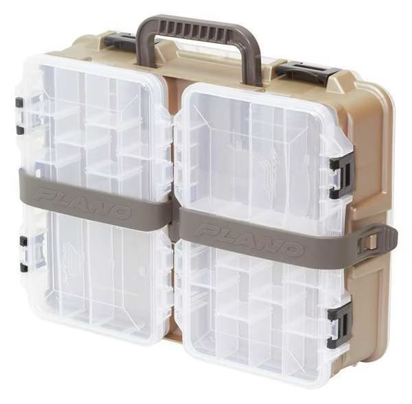 Adjustable Compartment Box with 12 to 36 compartments, Plastic, 5" H x 12 in W, Plano, Mfr#: 112300