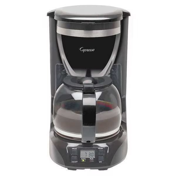 Black Single Serve 12 Cup Coffee Maker, Capresso, Mfr#: 416.05