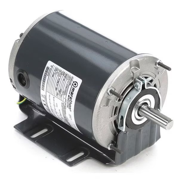Split-Phase General Purpose Motor, 1/2 HP, 56 Frame, 115V AC Voltage, 1,725 Nameplate RPM, U.S. Motors, Mfr#: D12B2NA9